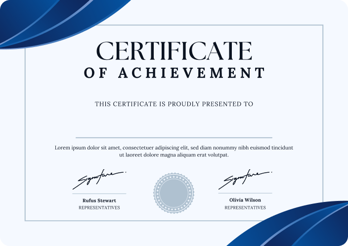 Certificate Image